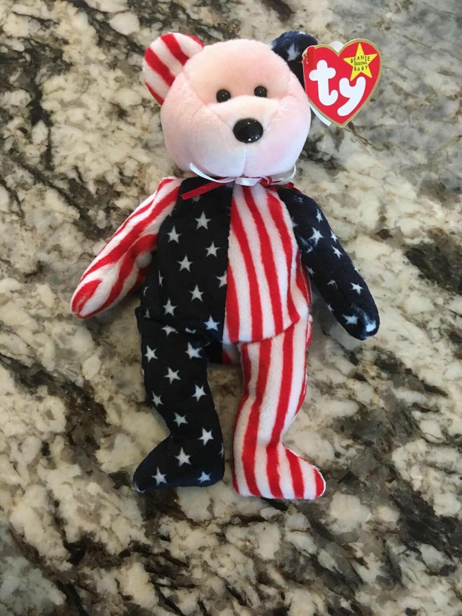 RARE 1999 Beanie Babies spangle with Pink Face and Etsy