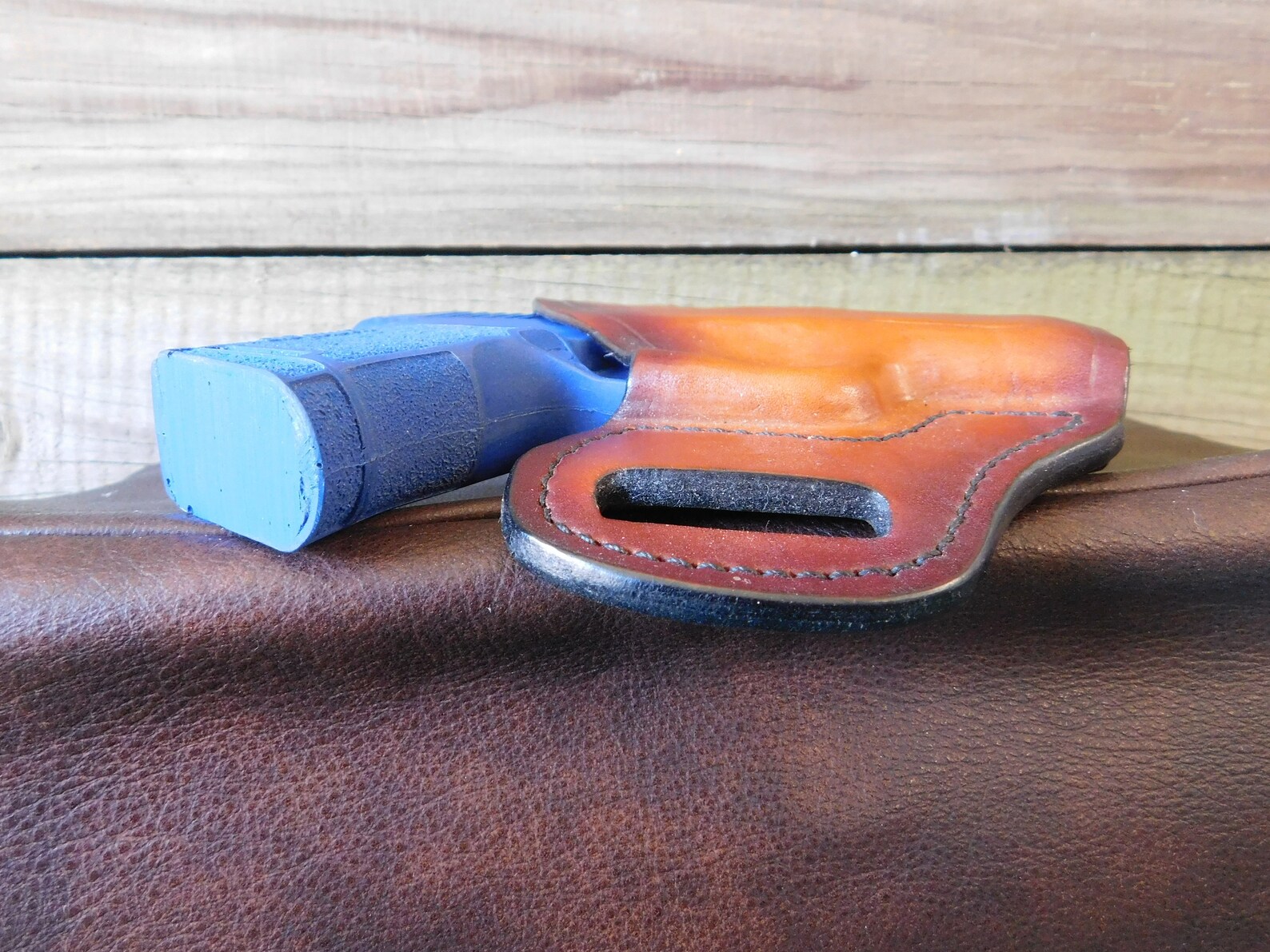Leather OWB Pancake Holster for Sig P365 Etsy