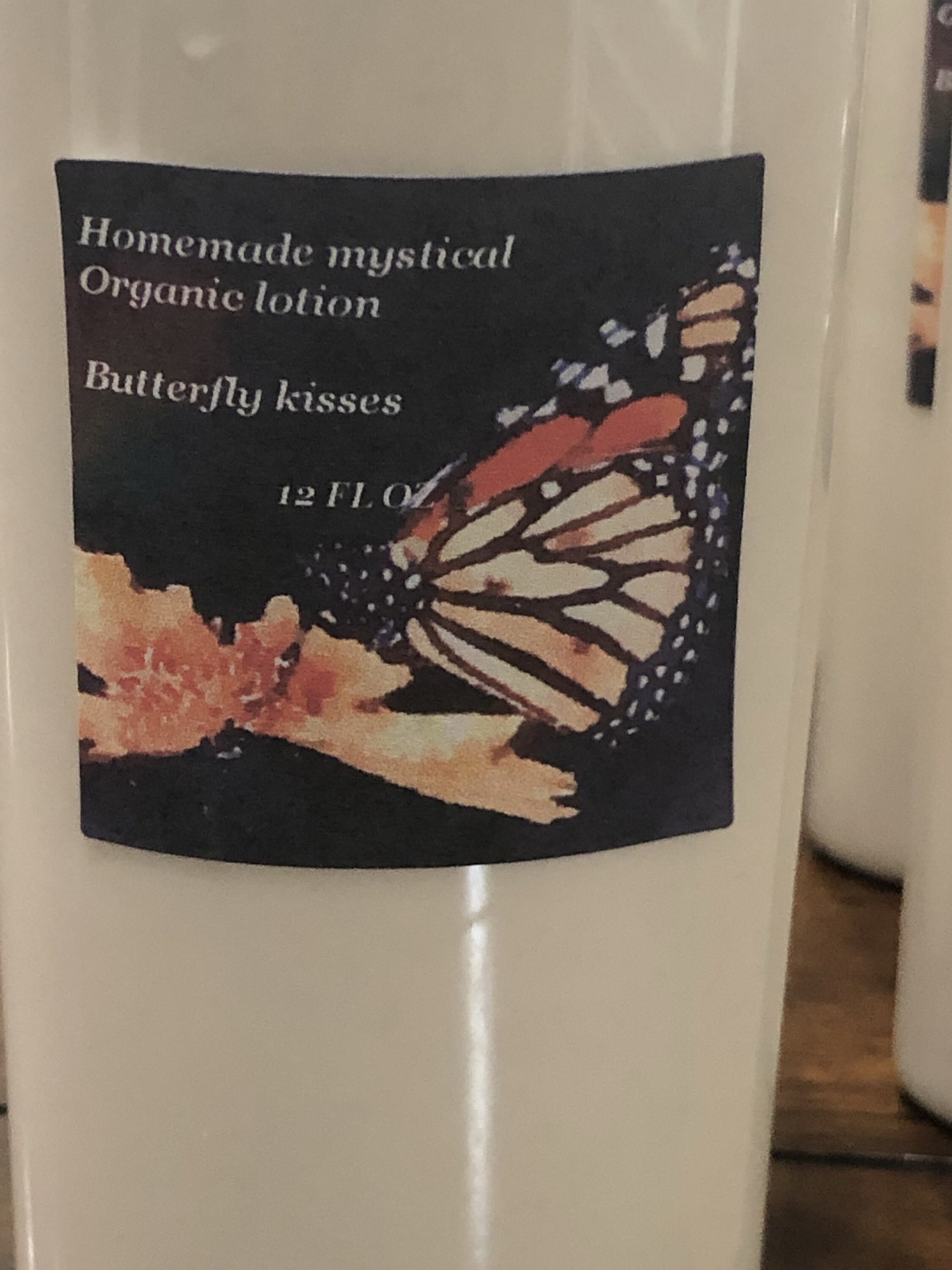 Butterfly Kisses Organic Lotion Body Lotion Organic Etsy