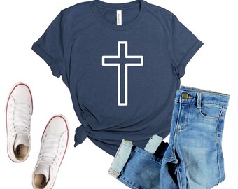 Faith T-shirt,Jesus,Christian Shirt,Faith Shirt,Cross,Faith Cross,Religious Shirt, Cross Tees,Faith,Grace,Love,Church Shirts, Christmas Tee