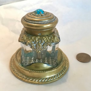 Ornate Antique (1897) Ink Well