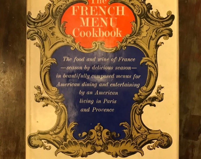 The French Menu Cookbook, Richard Olney, First Printing, 1970 Etsy