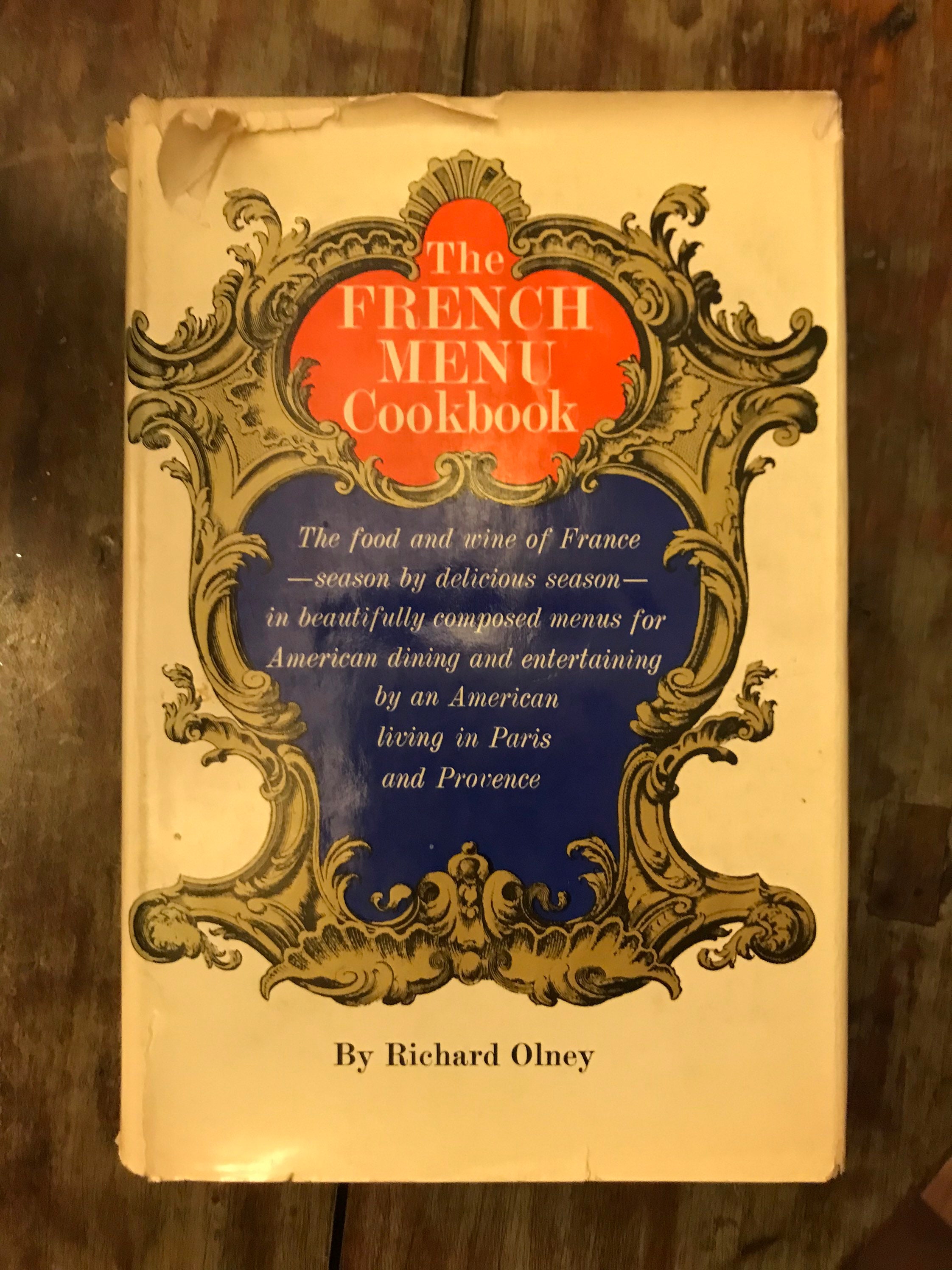 The French Menu Cookbook Richard Olney First Printing 1970 Etsy