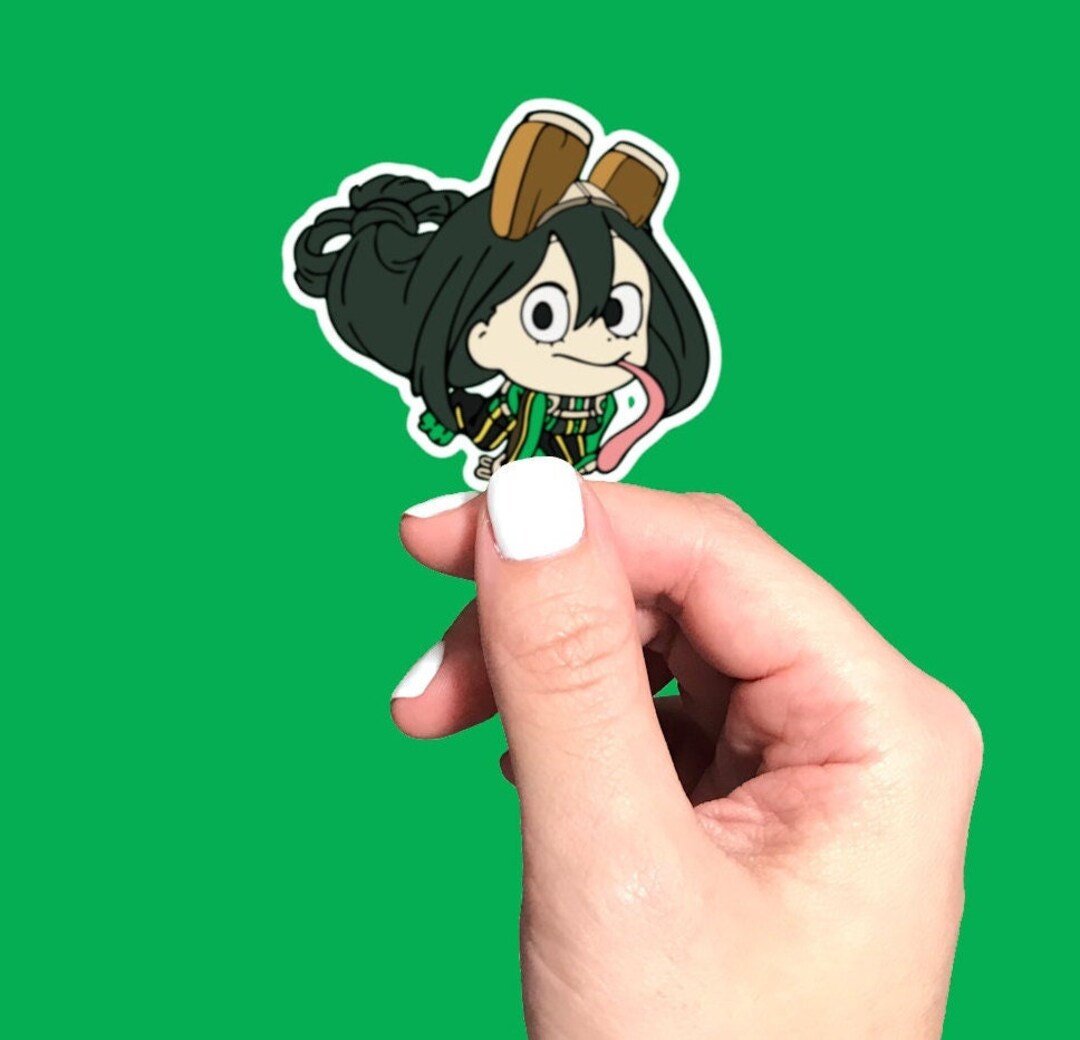 Cute Anime Sticker, Laptop Sticker, Water Bottle Sticker, Notebook ...