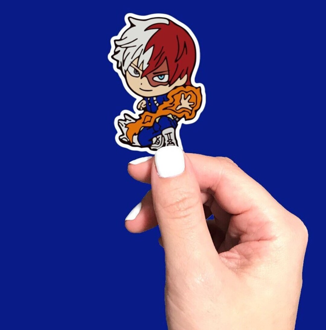 Cute Anime Sticker, Laptop Sticker, Water Bottle Sticker, Notebook ...