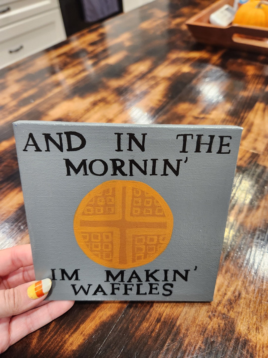 Donkey Waffles Shrek Inspired Painting Etsy