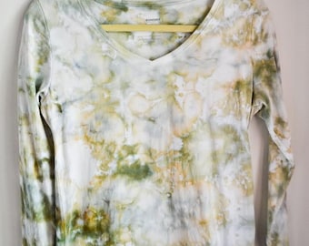 Hand-Dyed Long Sleeve Shirt