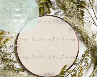 Embroidery - Cross Stitch - Needlework | Digital Mock-Up | Digital Display Frame