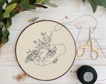 Embroidery Pattern | Hand Embroidery | Beginner Pattern