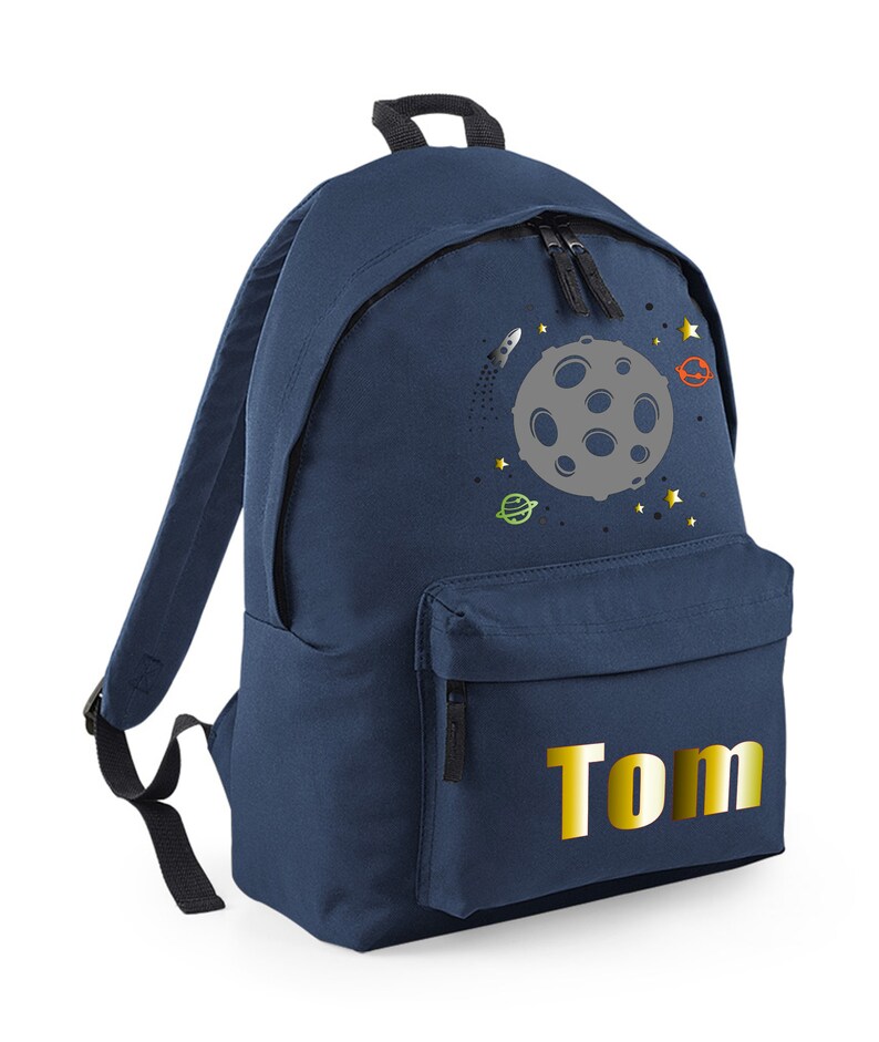 Design your own Personalised School Bag Back to School Bag Alien School Bag