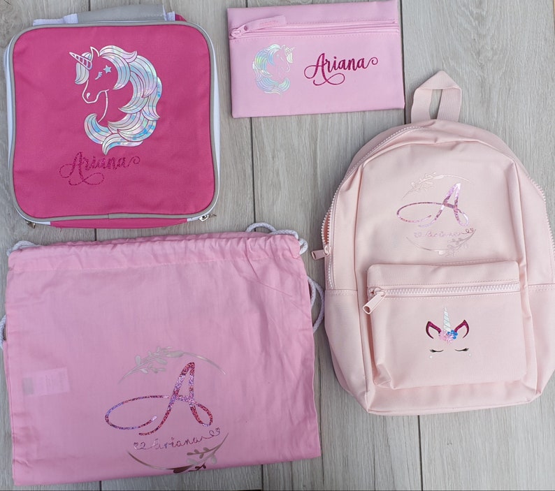 Personalised Nursery Bag Choose Colour Design and Etsy