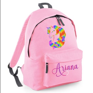 unicorn school bag