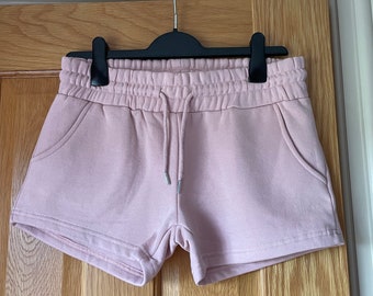 pink jogger shorts