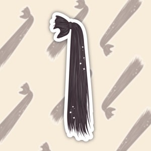 Ariana Ponytail ICON Sticker