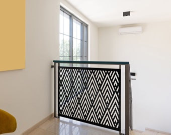 Unique Aluminum Privacy Screen, Decorative Outdoor Metal Artwork, Modern Privacy Screen, Custom Fence Inserts Exterior Yard Art Garden Decor