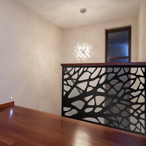 Steel Tree Privacy Panel, steel privacy screen, privacy screen indoor, metal screen panel, metal decorative panel, Decorative Panel, Tree