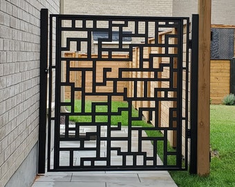 Aluminum Modern Pattern Panels, Decorative Metal Panels Exterior / Decorative Screen / Geometric Privacy Panel Outdoor/Indoor Living, gift