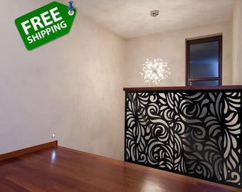 Tiedye panel, Decorative Laser Cut Metal Privacy Screen, Metal Fence Wall Art, Outdoor Indoor Privacy Metal Panel,