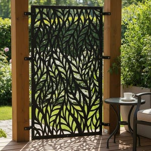 Aluminum Decorative panels,  metal privacy screen, fence panel, fence privacy screen, decorative screen, garden privacy, metal garden panels