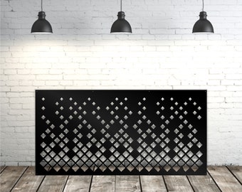 Aluminum Decor Privacy Screen, Panel, Outdoor Privacy, Outdoor Metal Wall Art, Garden Custom Metal Art, Large Metal Wall Sculpture, Fence