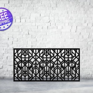Steel Metal Privacy Screen Laser Cut Panel Privacy Screen Fence Decor Metal Decorative Panel,