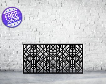 Steel Metal Privacy Screen Laser Cut Panel Privacy Screen Fence Decor Metal Decorative Panel,
