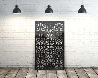 Aluminum decor panel, Metal Decorative Wall Panels / Classy Privacy Panel Outdoor/Indoor Living Metal Privacy Screen,