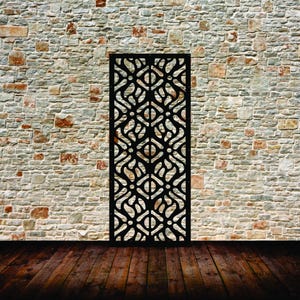 Aluminum Decor Panel Home Metal Decorative Panels / Antique pattern privacy panel Outdoor/Indoor Living Metal Privacy Screen,