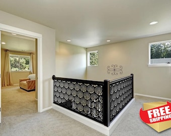 Metal Privacy Screen, Aluminum Decor Screen, Fence, Decorative Spring Panel, Garden Fence Decor Art, Wall Art