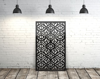 Aluminum Decor Panel, Metal Decorative Panels / Antique pattern privacy panel Outdoor/Indoor Living Metal Privacy Screen,