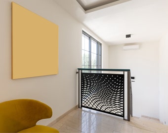 Aluminum Railing Panel, Balcony, Deck Panel, Fence Panels, Custom Order, Outdoor or Indoor 36"x36",