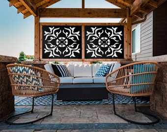 Modern Fireplace Screens, Aluminum panels, LaserCutarts, Decorative and Ornamental Metal Railing Panel, decorative panel,