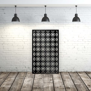 Aluminum Decor Panel, Decorative Panel For Wall - Home Decor Classic Privacy Panel Metal Privacy Screen,
