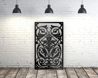 Aluminum Decor Panel Room Divider Deck Metal Panel Decorative Indoor Screen Metal Trellis Outdoor Metal Privacy Screen,