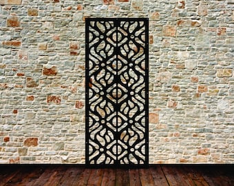 Aluminum Decor Panel Home Metal Decorative Panels / Antique pattern privacy panel Outdoor/Indoor Living Metal Privacy Screen,