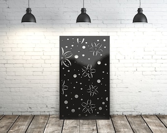 Aluminum Decor Panel Metal Privacy Panel Outdoor Garden Fence Art Home Decor Gift Panel Outdoor/Indoor Living,  Privacy Screen