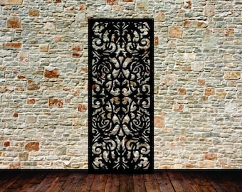 Aluminum Decor Panel Metal Decorative Wall Panels / Classic Privacy Panel Outdoor/Indoor Living Metal Privacy Screen, , Home