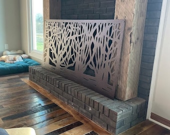 Galvanized steel wall decor, outdoor wall decor, metal screens, deck screens, privacy screens, outdoor patio screens,