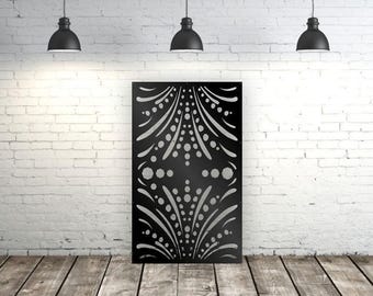 Aluminum Decor Panel Metal Privacy Screen, Hanging Room Divider Partitions Panel Screen Metal Privacy Screen,  home decor