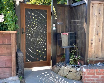 Aluminum Decor Panel Metal Privacy Screen, Outdoor Metal Screen, Home Decor Divider, Privacy Panel,