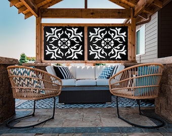 Modern Fireplace Screens, Aluminum panels, LaserCutarts, Decorative and Ornamental Metal Railing Panel, decorative panel,