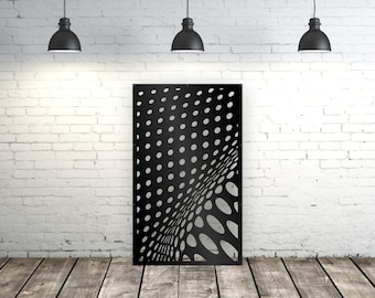Aluminum Decor Panel Perforated Decorative Wall Art Privacy Screen Outdoor Metal Panel Aluminum Panel,