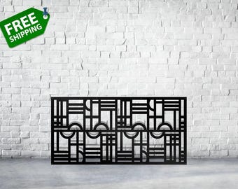 Steel Decor Panel, Decorative Panel, Privacy Screen, Metal Decor, Metal Insert, Railing Insert, Laser cut panel, gift, home decor, unique