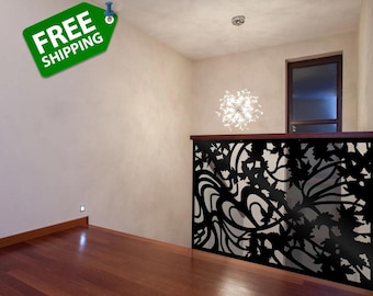 Steel Maple Tree Privacy Panel, Metal Privacy Screen, Fence, Decorative Panel, Wall Art,