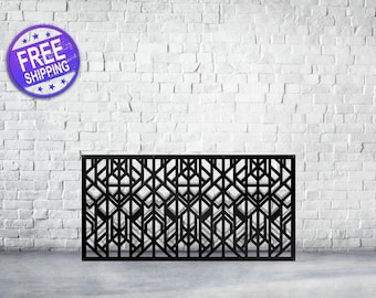 Steel Metal Privacy Screen Laser Cut Panel Privacy Screen Fence Decor Metal Decorative Panel,