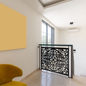 Aluminum panel with patterns, a panel that won&#39;t rust, Carriage Flower Panel, Metal Privacy Screen, Fence, Decorative Panel, Wall Art