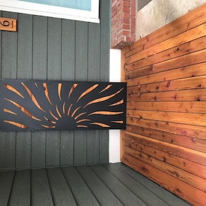 Aluminum Decor Panel Railing Custom Panels, Room Divider, Sun Privacy Panel, Outdoor Privacy Screen