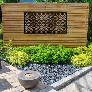 Aluminum Decor Panel Privacy, Metal Panel Inserts, Decorative Inserts, Metal Privacy Screen, Metal Panels, Interior/Exterior Railing Inserts