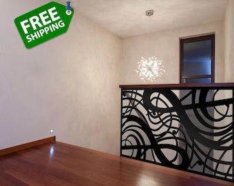 Metal Privacy Screen, Musical notes  Decorative Panel, Wall Art, Outdoor Privacy Screen, Outdoor Privacy, Custom Metal Art,