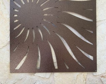 Aluminum Decor Panel Railing Custom panels /  Room divider / Sun Privacy Panel Outdoor/Indoor Living Metal Privacy Screen,